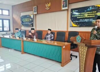 Radintap Kemenag Kabupaten Sukabumi, KUA Didorong Perkuat Koordinasi dan Kinerja