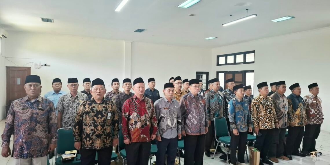 Kemenag Sukabumi Tekankan Tertib Administrasi dan Dokumentasi Kinerja KUA