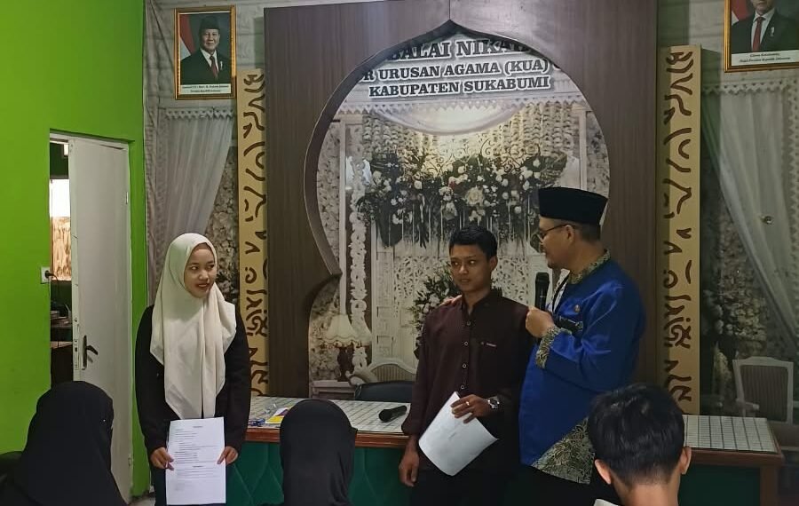 Bimwin KUA Cisaat Bekali Calon Pengantin Bangun Keluarga Sakinah