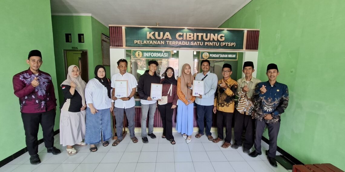 Bimwin KUA Cibitung Perkuat Kesiapan Calon Pengantin Membangun Keluarga Sakinah