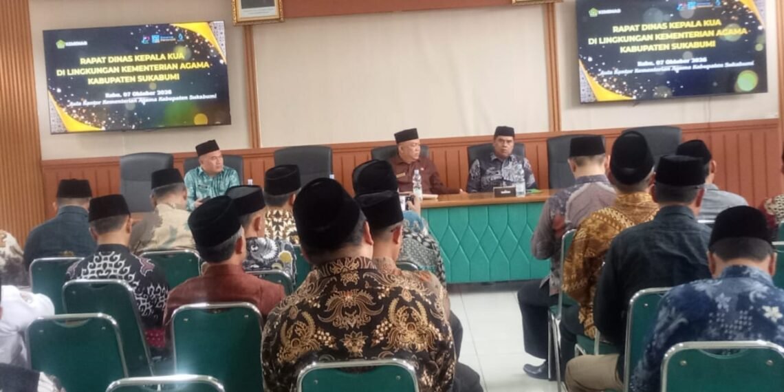 Kasubbag TU Kemenag Sukabumi Tekankan Kualifikasi dan Kompetensi Kepala KUA