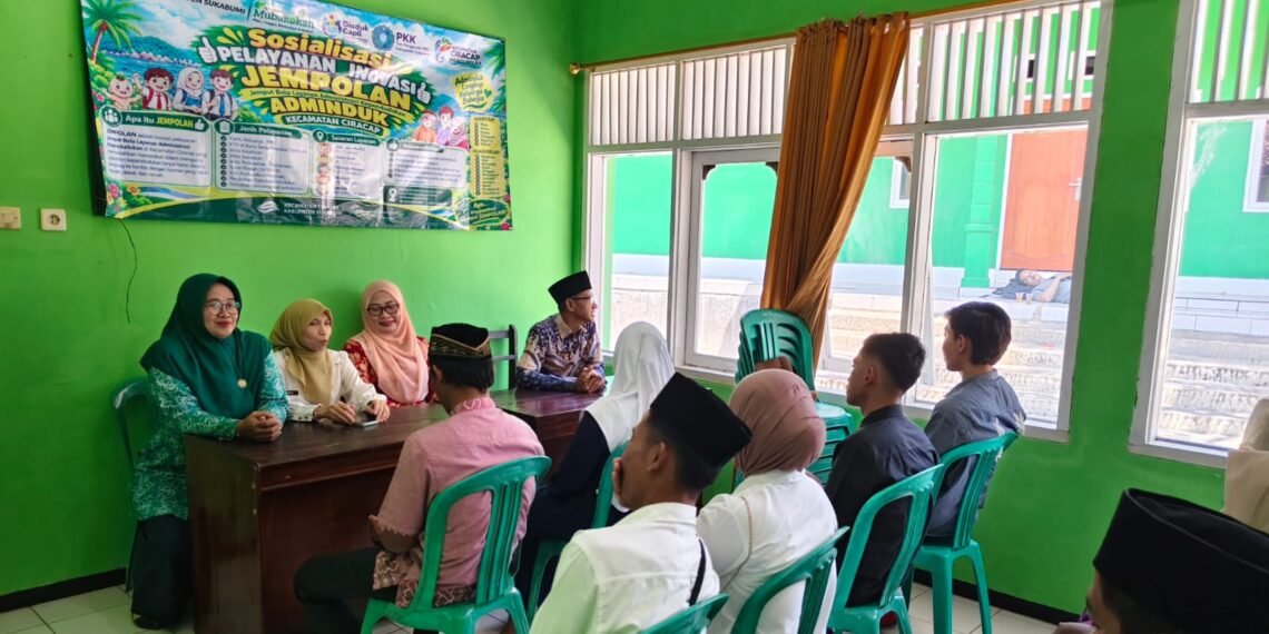 KUA Ciracap Gandeng Kasi Yanlik Sosialisasikan JEMPOLAN kepada Peserta Bimwin