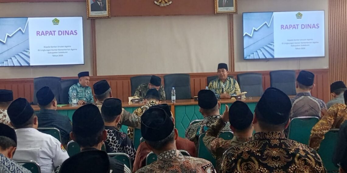Kasi PD Pontren Kemenag Sukabumi Tekankan Koordinasi KUA dan Penataan Data Lembaga Keagamaan