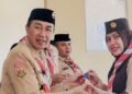 Pembina Pramuka MTsN 1 Sukabumi Terima Lencana Pancawarsa Kwartir Daerah Jawa Barat 2026