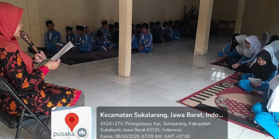 Penyuluh Agama Islam Dampingi Pembacaan Ratib Al-Haddad di MTs Al-Idris Cipetir
