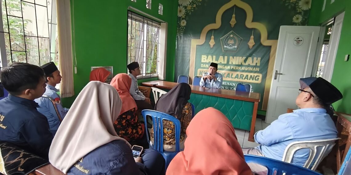 KUA Sukalarang Tindak Lanjuti Hasil Radintap melalui Sosialisasi dan Koordinasi