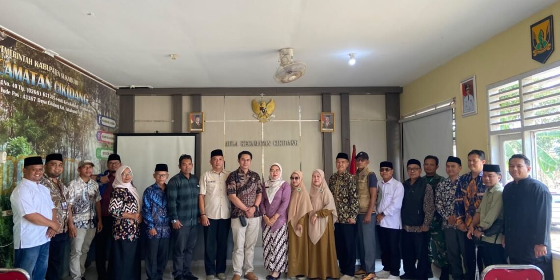 Kepala KUA Cikidang Perkuat Sinergi Lintas Sektor Persiapan Hari Santri 2026