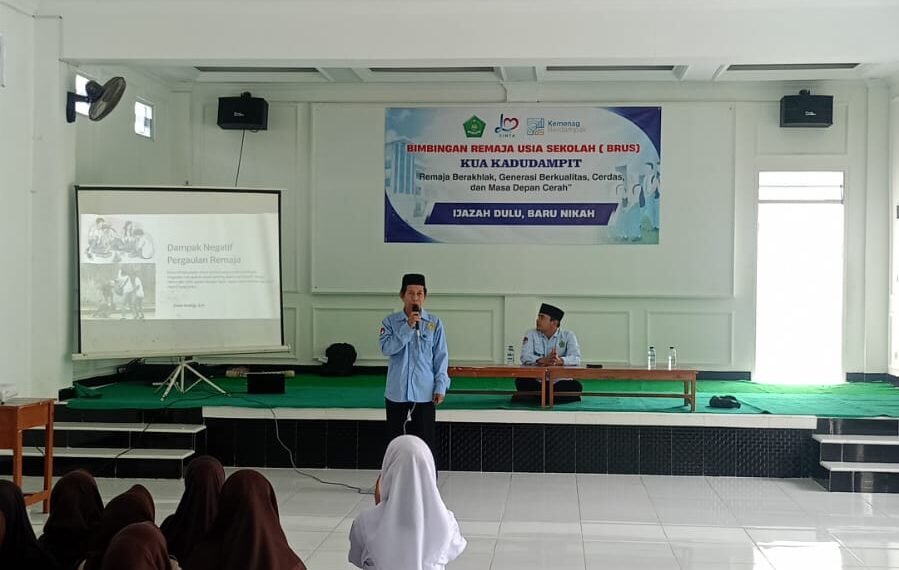 Penyuluh KUA Kadudampit Gaungkan Gerakan Remaja Qurani, Prestasi Dulu Nikah Nanti