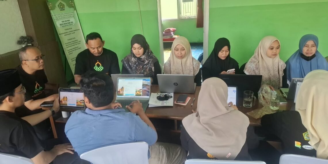 KUA CICANTAYAN LAKSANAKAN PENGISIAN MODUL CONFLICT OF INTEREST MELALUI SIAPI, PERKUAT INTEGRITAS ASN