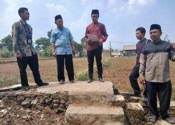 KUA Parakansalak Survei Lokasi Tanah Wakaf di Yayasan Pendidikan Islam Insan Adzkia