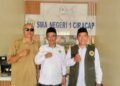 Kunjungi SMAN 1 Ciracap, KUA dan Panitia Hari Santri Perkuat Koordinasi
