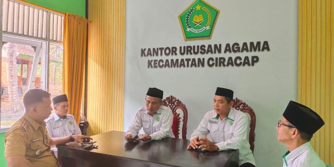 Silaturahmi Camat Ciracap ke KUA, Perkuat Sinergi Lintas Sektor