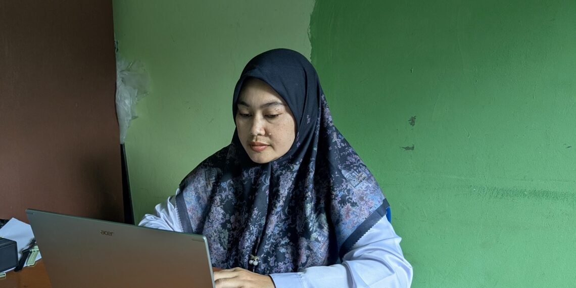 Penyuluh KUA Cicantayan Perkuat Tertib Pelaporan Kegiatan melalui Sistem e-PA
