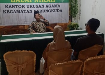 Bimwin Mandiri, Penyuluh KUA Parungkuda Bekali Calon Pengantin Sebelum Menikah