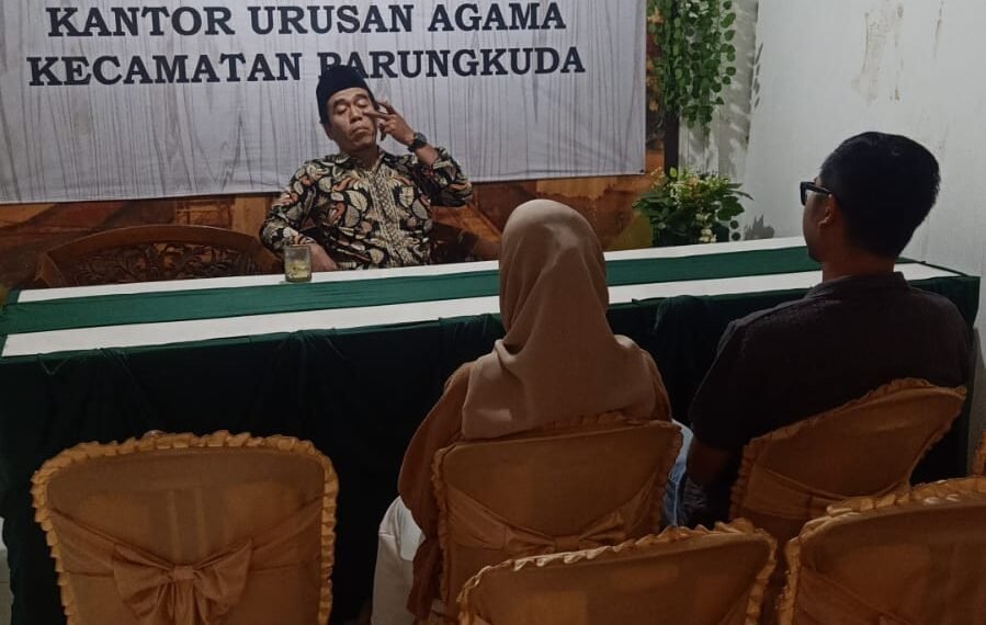 Bimwin Mandiri, Penyuluh KUA Parungkuda Bekali Calon Pengantin Sebelum Menikah