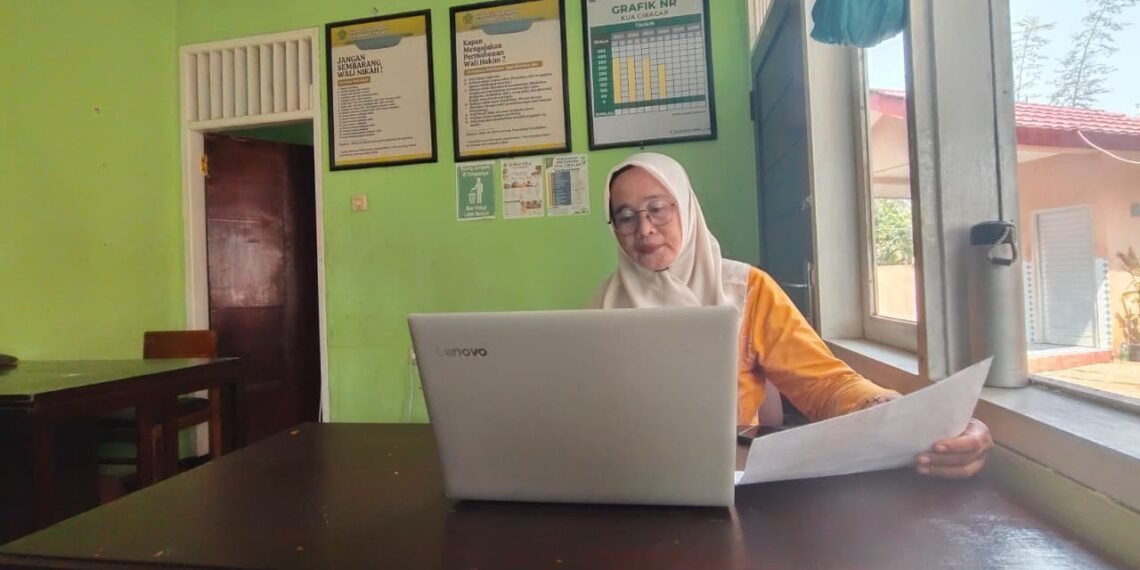 Penyuluh KUA Ciracap Perkuat Tertib Pelaporan melalui E-PA