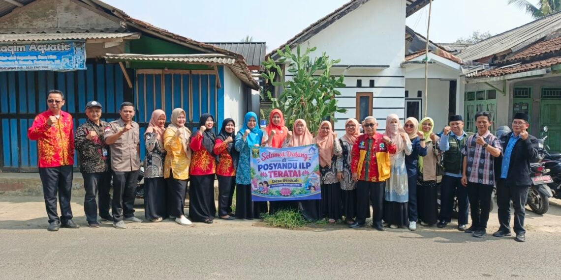 Bersinergi Tingkatkan Kesehatan Masyarakat, Penyuluh KUA Bojonggenteng Hadiri Monev Posyandu ILP