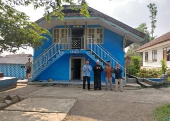 KUA Sukaraja Lakukan Survei Tanah Wakaf di Desa Selawangi