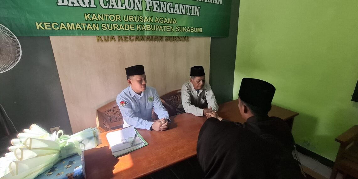 Nikah di Balai KUA Surade Gratis, Penghulu Ingatkan Catin Jaga Komitmen Rumah Tangga