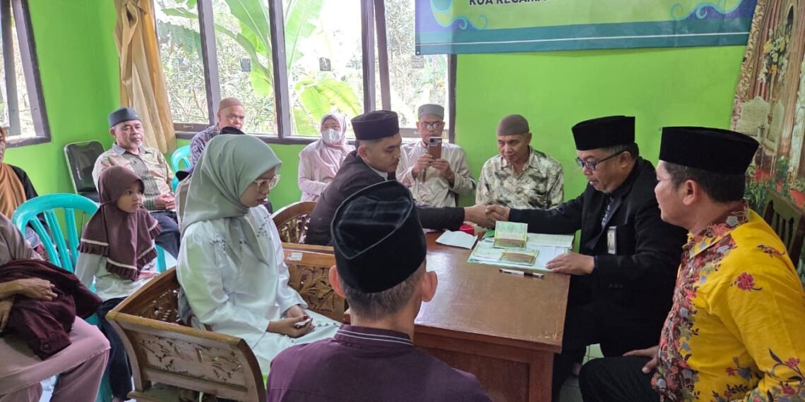 KUA Bojonggenteng Layani Pencatatan Pernikahan, Tekankan Pentingnya Kepastian Hukum