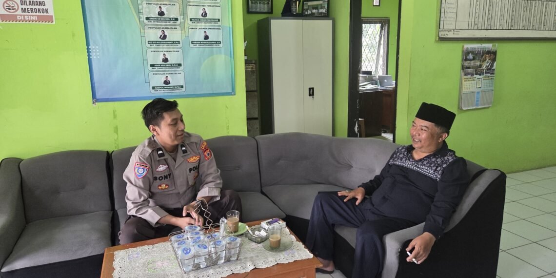 KUA Bojonggenteng dan Polsek Jajaki Kerja Sama Penyuluhan Keagamaan