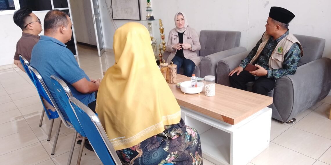 Perkuat Sinergi Lintas Sektor, KUA Cisaat Koordinasikan Persiapan Hari Santri Nasional 2026