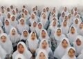 321 Santri Putri Riyadhul Mutaallimin Deklarasikan Dukungan, KUA Ciracap Dorong Sukses Hari Santri 2026