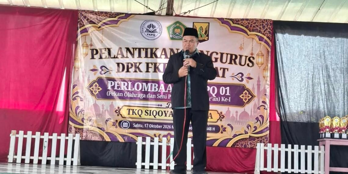 Kepala KUA Cisaat Resmi Buka POSPQ 01, Dorong Pengembangan Potensi Santri