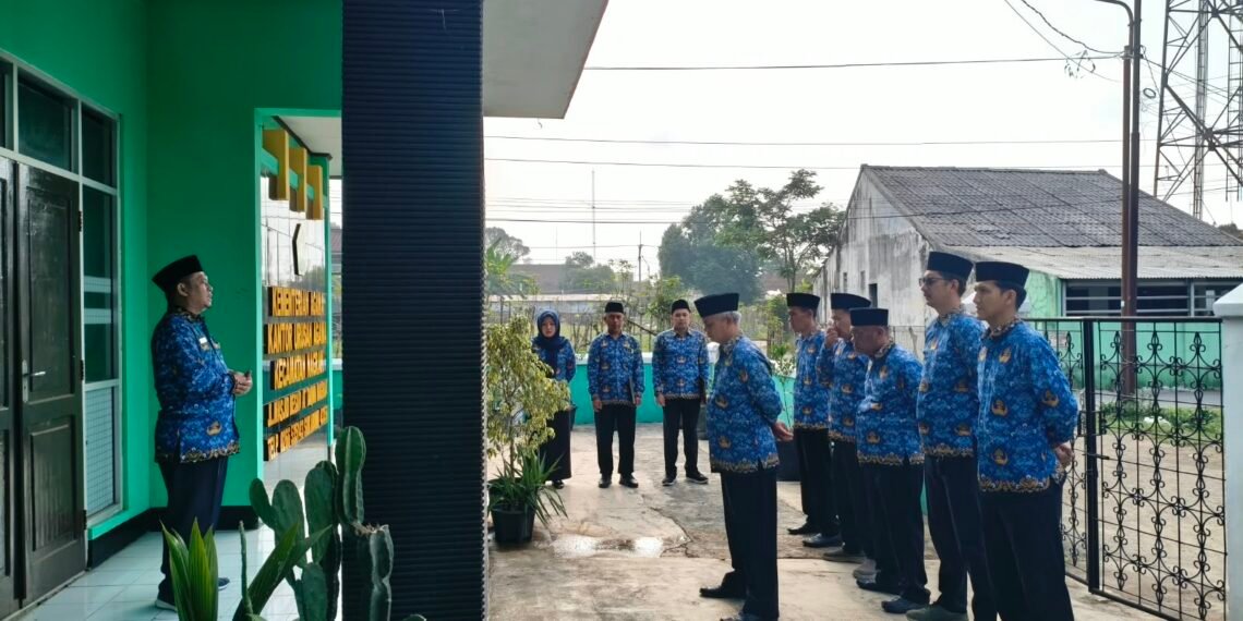 Apel Pagi KUA Nagrak Tekankan Integritas dan Ketuntasan Pekerjaan