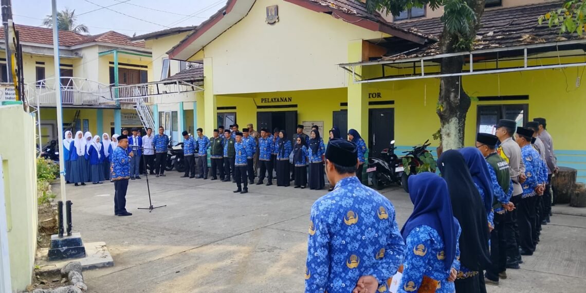 Pegawai KUA Bojonggenteng Ikuti Apel Kesadaran Korpri, Perkuat Integritas dan Pelayanan