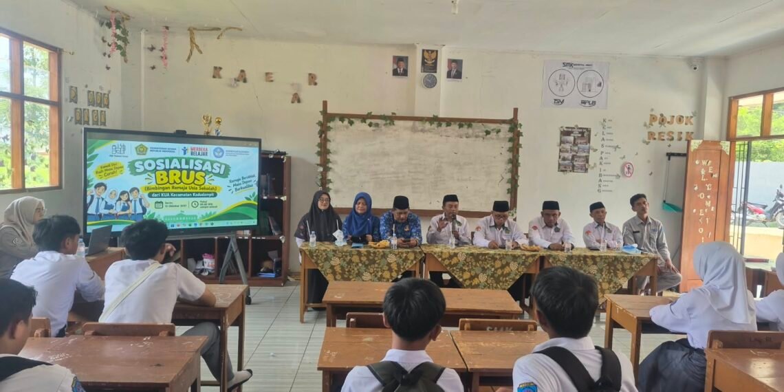 KUA Kadudampit Buka Program BRUS, Perkuat Pemahaman Pelajar tentang Usia Perkawinan