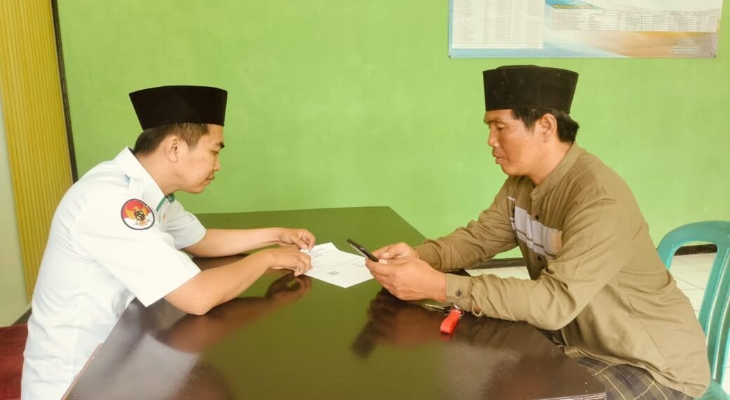 Penyuluh Agama KUA Ciracap Fasilitasi Rekomendasi Bantuan Masjid Miftahul Huda