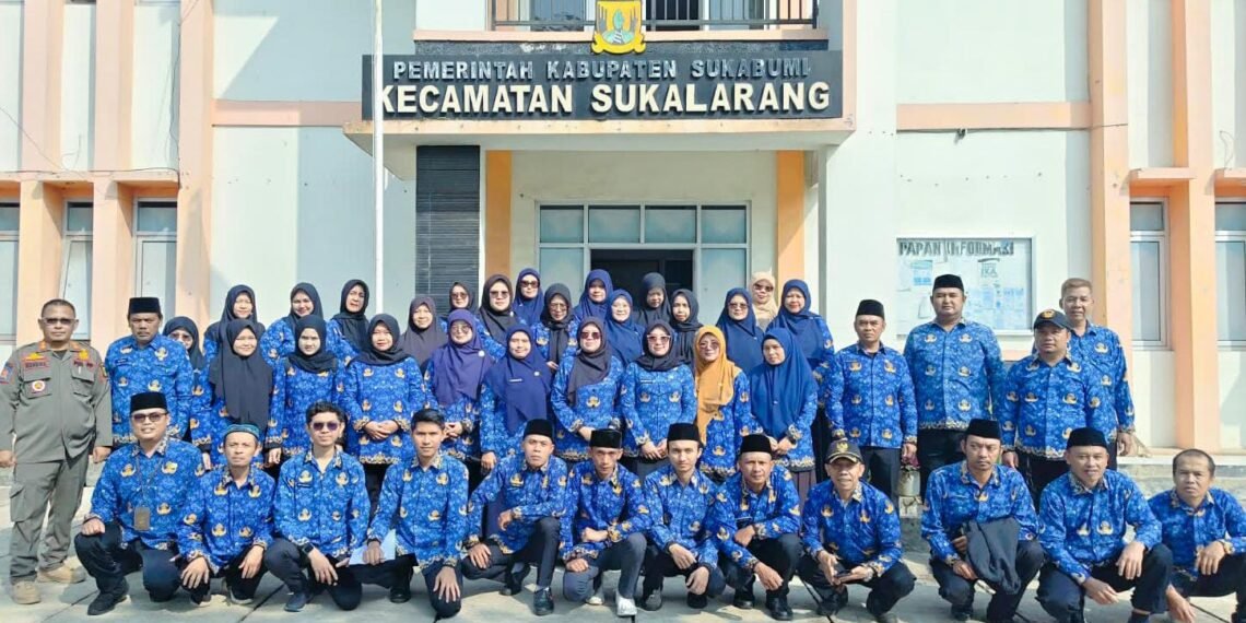 KUA Sukalarang Ikuti Apel Hari Kesadaran Nasional, Perkuat Sinergi Lintas Sektor
