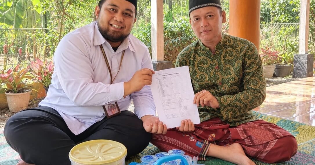 Penyuluh KUA Cikidang Data Majelis Taklim Al-Falah