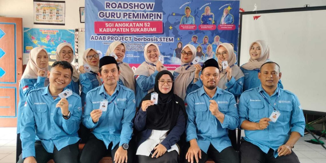 Roadshow Guru Pemimpin SGI Angkatan 52 Perkuat Pembelajaran Berbasis ADAB Project STEM