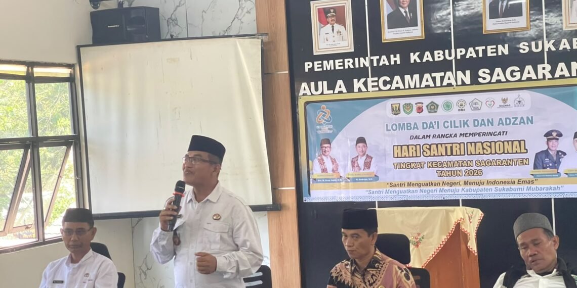 Sambut Hari Santri 2026, KUA Sagaranten Dukung Lomba Da’i Cilik dan Adzan