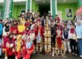 Harumkan Nama Madrasah, Paskibra MI Baitussalam Cisaat Berprestasi di LKBB Se-Pulau Jawa