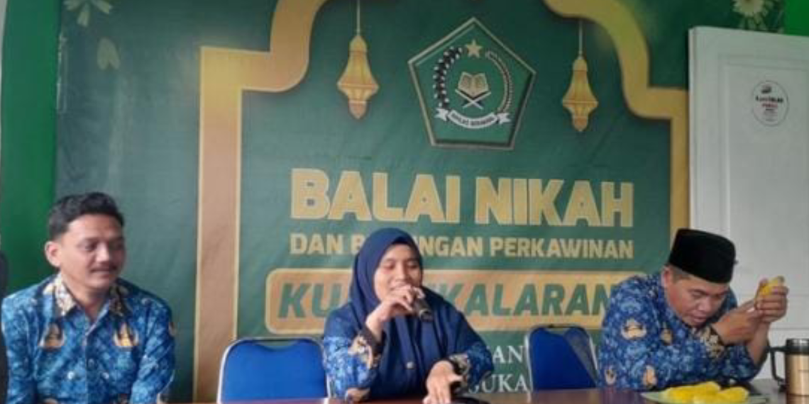 KIPAS KUA Sukalarang Bahas Keluarga Sakinah, Perkuat Rohani dan Kebersamaan Pegawai
