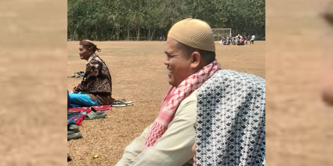 Penyuluh KUA Surade Ikuti Salat Istisqa di Lapang Neglasari