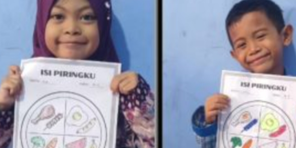 Asah Motorik dan Kreativitas Anak, PaudQu Baitussalam Gelar Kegiatan Mewarnai Bertema Makanan Sehat