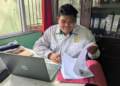 Pastikan Ketepatan Data, Penghulu KUA Cicantayan Periksa Kembali Berkas Calon Pengantin