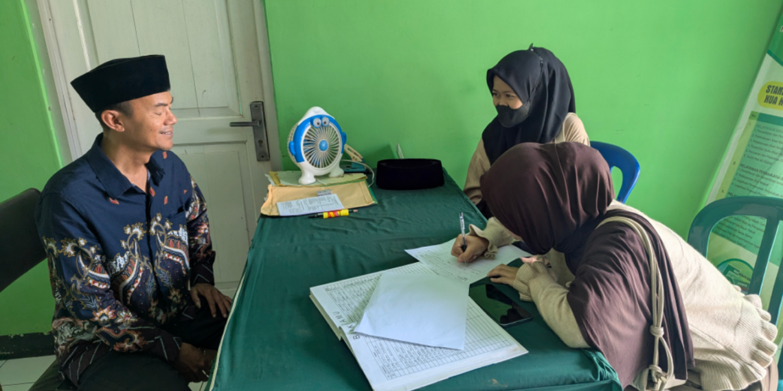 Penyuluh KUA Cicantayan Bekali Calon Pengantin Hadapi Dinamika Rumah Tangga