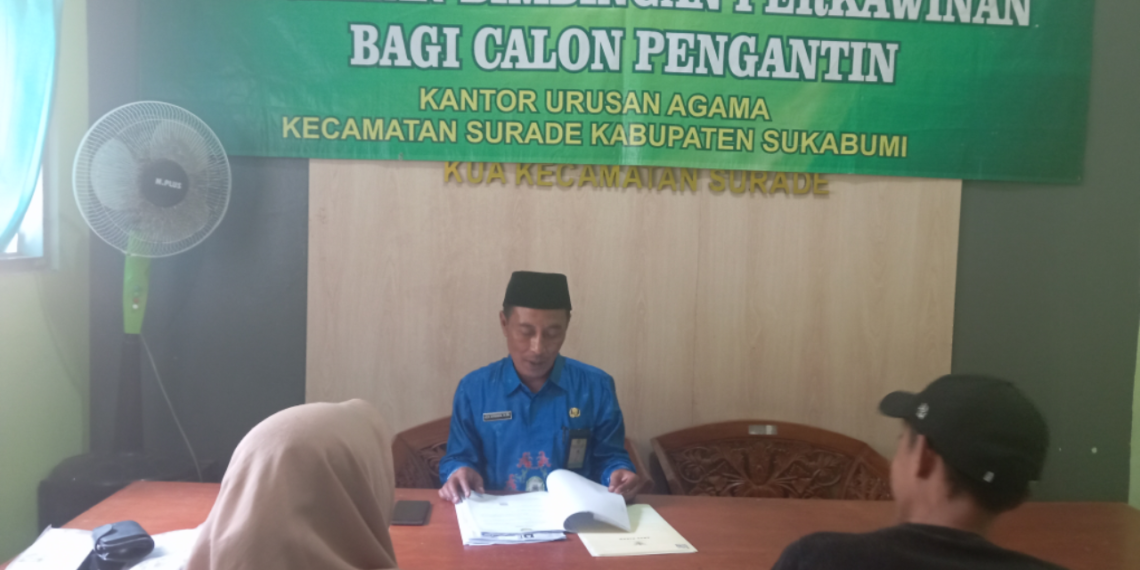 Penghulu KUA Surade Bekali Calon Pengantin tentang Tujuan dan Komitmen Pernikahan