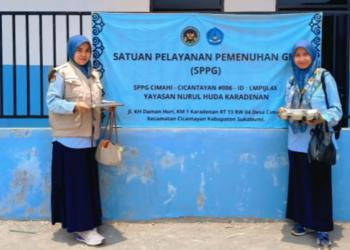 Penyuluh KUA Cicantayan Tinjau Fasilitas SPPG, Kawal Penguatan Ekosistem Halal