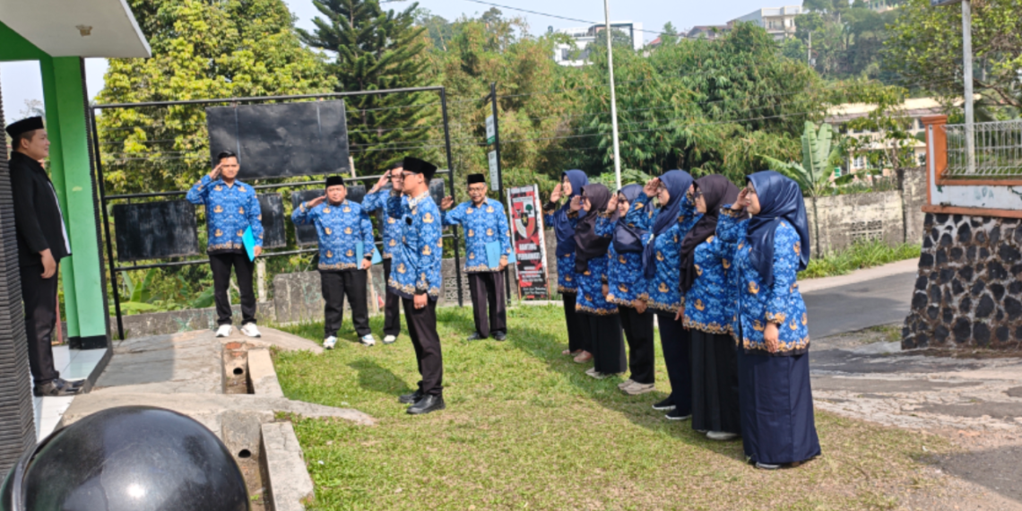 KUA Sukabumi Gelar Apel Hari Kesadaran Nasional, Perkuat Disiplin ASN