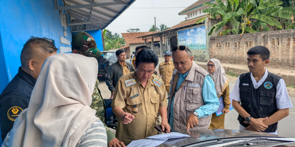 Camat dan Kepala KUA Cicantayan Monitoring SPPG, Perkuat Pendampingan Sertifikasi Halal